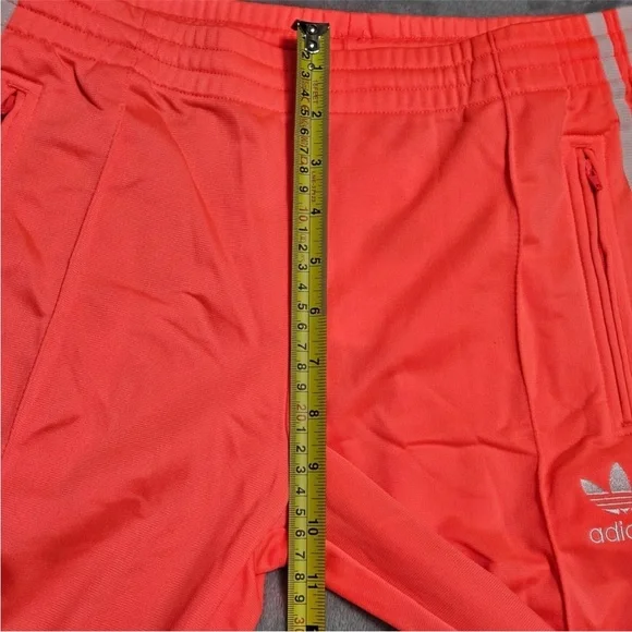 RETRO Adidas Originals Firebird Track Pant Coral/White BRAND NEW - Picture 8 of 12